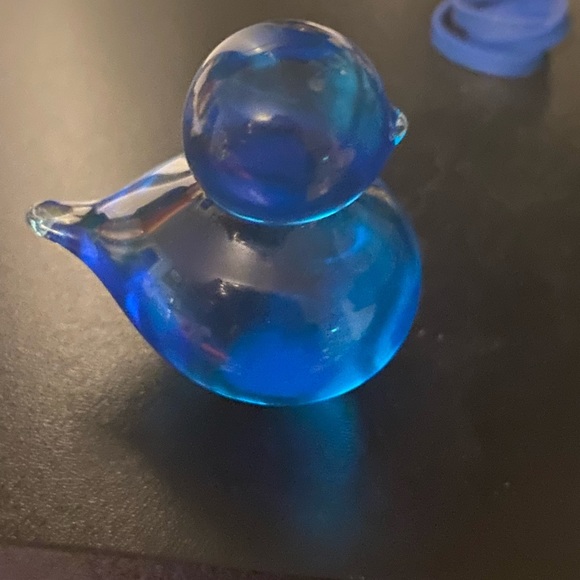 Bluebird of Happiness cobalt glass - Picture 3 of 6